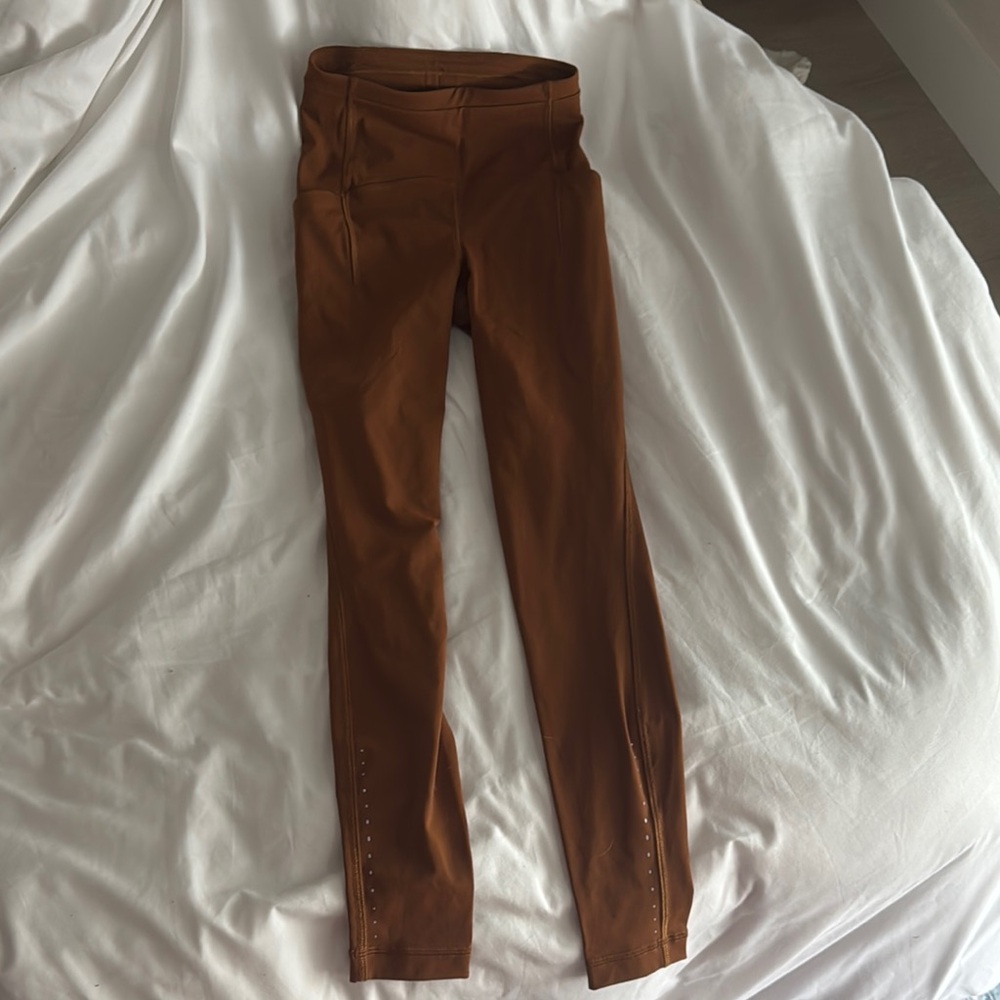 lululemon Brown High-Waisted Leggings